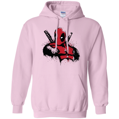 Sweatshirts Light Pink / Small The Merc in Red Pullover Hoodie