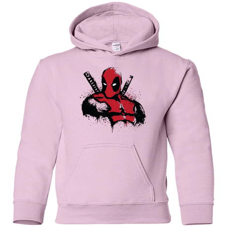 Sweatshirts Light Pink / YS The Merc in Red Youth Hoodie