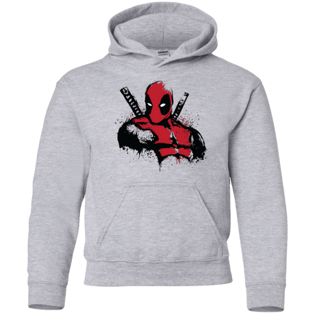 Sweatshirts Sport Grey / YS The Merc in Red Youth Hoodie