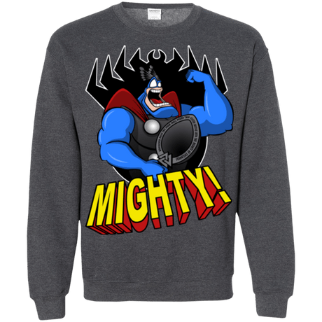 Sweatshirts Dark Heather / Small The Mighty Tick Crewneck Sweatshirt