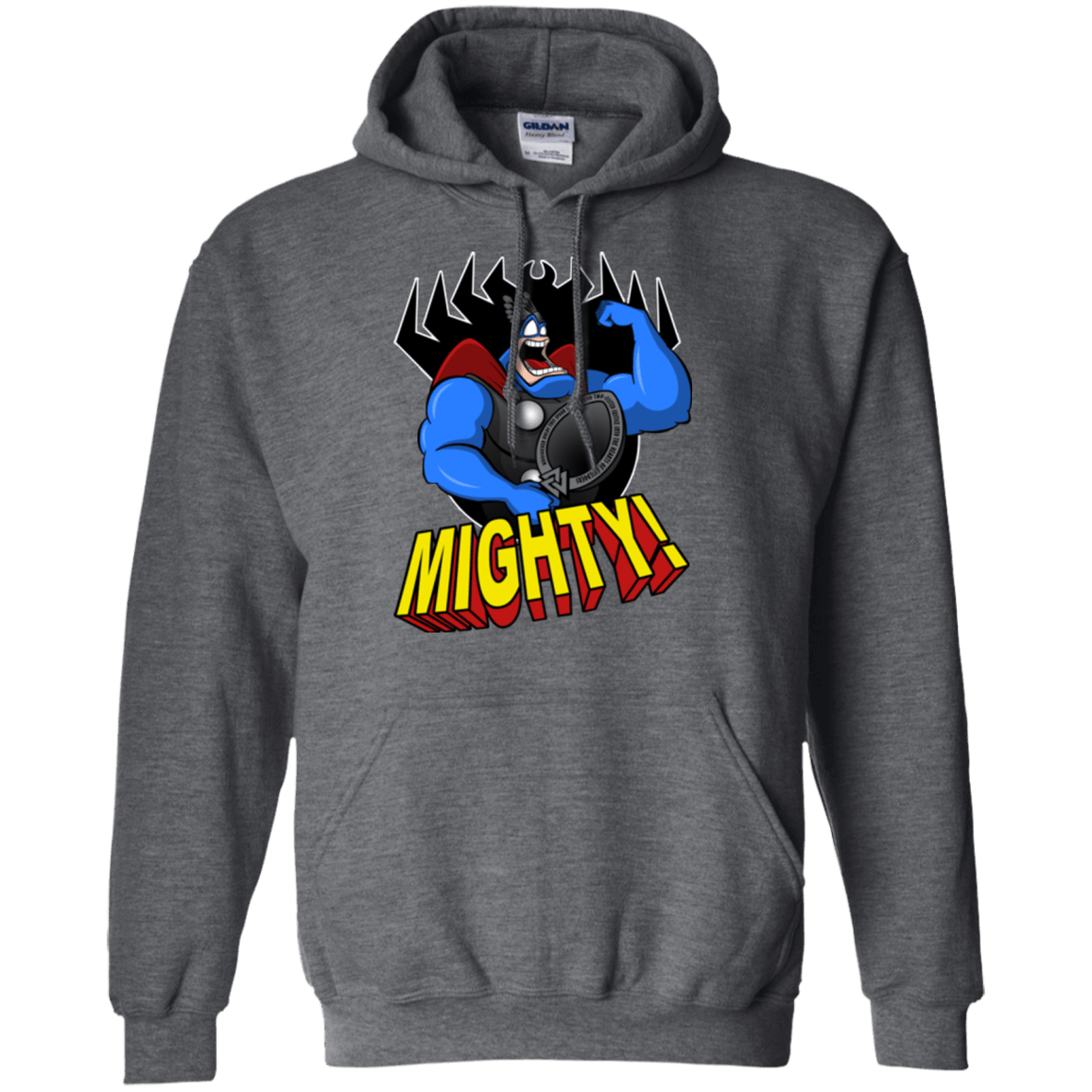 Sweatshirts Dark Heather / Small The Mighty Tick Pullover Hoodie