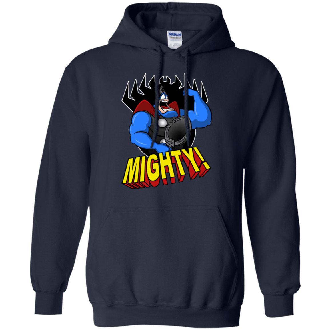 Sweatshirts Navy / Small The Mighty Tick Pullover Hoodie