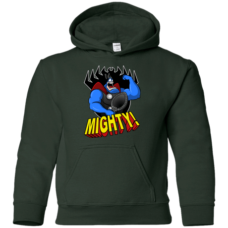 Sweatshirts Forest Green / YS The Mighty Tick Youth Hoodie