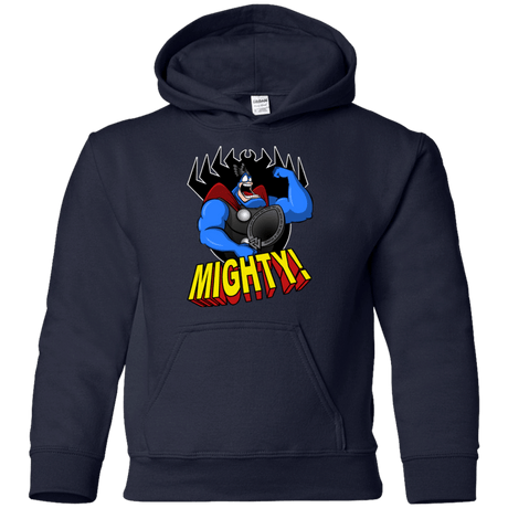 Sweatshirts Navy / YS The Mighty Tick Youth Hoodie