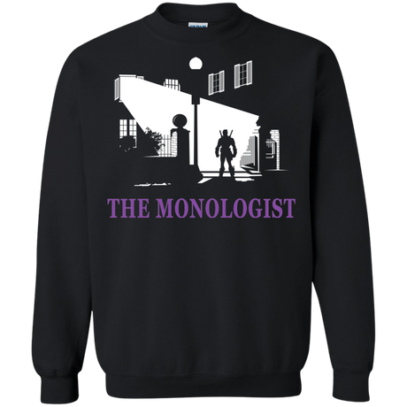 Sweatshirts Black / S The Monologist Crewneck Sweatshirt