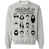 Sweatshirts Ash / Small The Movie Facial Hair Compendium Crewneck Sweatshirt
