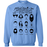 Sweatshirts Carolina Blue / Small The Movie Facial Hair Compendium Crewneck Sweatshirt