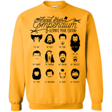 Sweatshirts Gold / Small The Movie Facial Hair Compendium Crewneck Sweatshirt