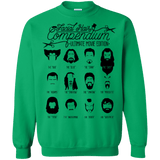 Sweatshirts Irish Green / Small The Movie Facial Hair Compendium Crewneck Sweatshirt