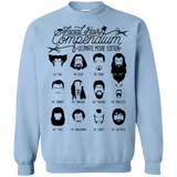 Sweatshirts Light Blue / Small The Movie Facial Hair Compendium Crewneck Sweatshirt