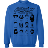 Sweatshirts Royal / Small The Movie Facial Hair Compendium Crewneck Sweatshirt