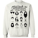 Sweatshirts White / Small The Movie Facial Hair Compendium Crewneck Sweatshirt