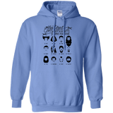 Sweatshirts Carolina Blue / Small The Movie Facial Hair Compendium Pullover Hoodie