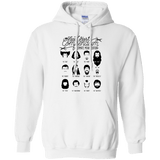 Sweatshirts White / Small The Movie Facial Hair Compendium Pullover Hoodie