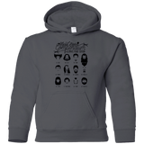 Sweatshirts Charcoal / YS The Movie Facial Hair Compendium Youth Hoodie
