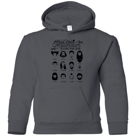 Sweatshirts Charcoal / YS The Movie Facial Hair Compendium Youth Hoodie