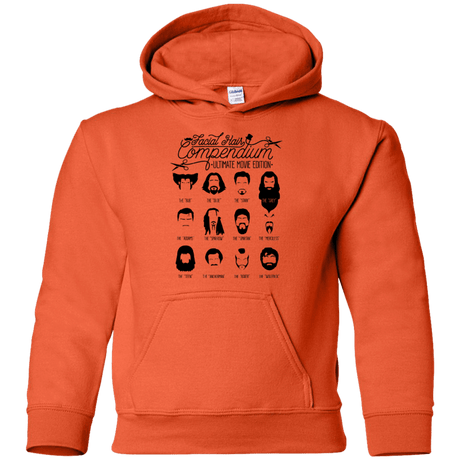 Sweatshirts Orange / YS The Movie Facial Hair Compendium Youth Hoodie