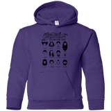 Sweatshirts Purple / YS The Movie Facial Hair Compendium Youth Hoodie