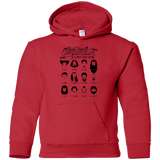 Sweatshirts Red / YS The Movie Facial Hair Compendium Youth Hoodie