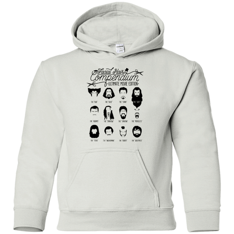 Sweatshirts White / YS The Movie Facial Hair Compendium Youth Hoodie