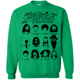 Sweatshirts Irish Green / S The Music Facial Hair Compendium Crewneck Sweatshirt
