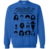Sweatshirts Royal / S The Music Facial Hair Compendium Crewneck Sweatshirt