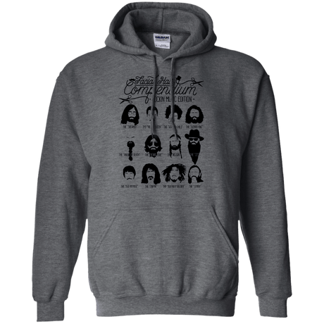 Sweatshirts The Music Facial Hair Compendium Pullover Hoodie