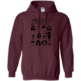 Sweatshirts Maroon / S The Music Facial Hair Compendium Pullover Hoodie