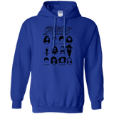 Sweatshirts Royal / S The Music Facial Hair Compendium Pullover Hoodie