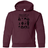 Sweatshirts Maroon / YS The Music Facial Hair Compendium Youth Hoodie