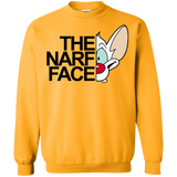 Sweatshirts Gold / S The Narf Face Crewneck Sweatshirt