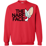 Sweatshirts Red / S The Narf Face Crewneck Sweatshirt