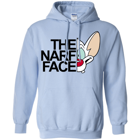 Sweatshirts Light Blue / S The Narf Face Pullover Hoodie