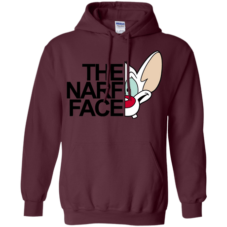 Sweatshirts Maroon / S The Narf Face Pullover Hoodie