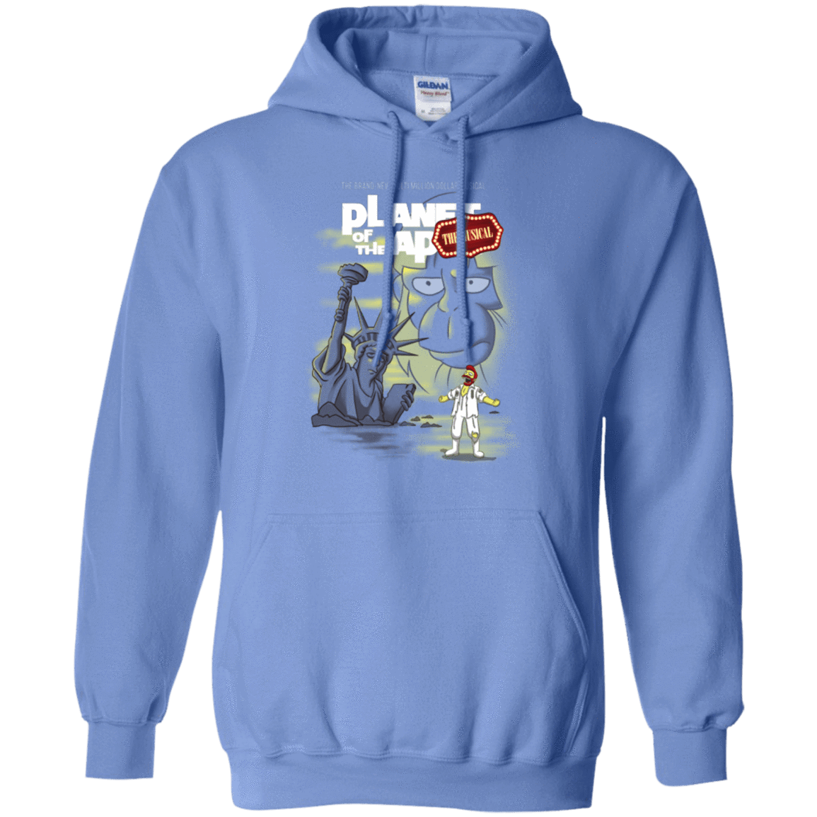 Sweatshirts Carolina Blue / Small The new multimillion dollar musical Pullover Hoodie