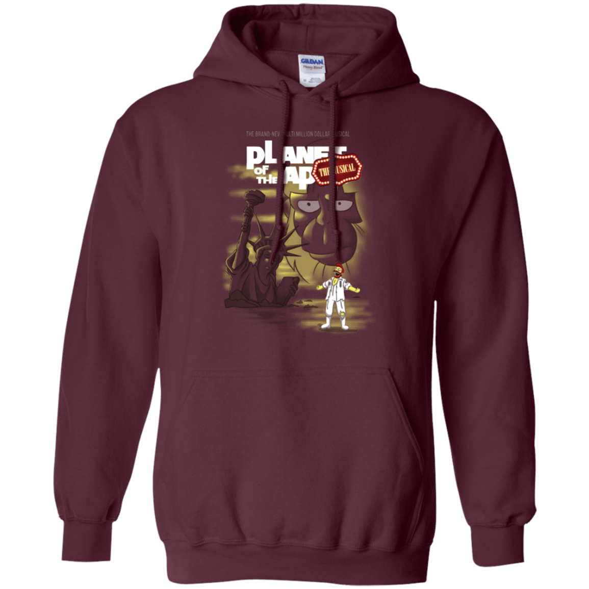Sweatshirts Maroon / Small The new multimillion dollar musical Pullover Hoodie