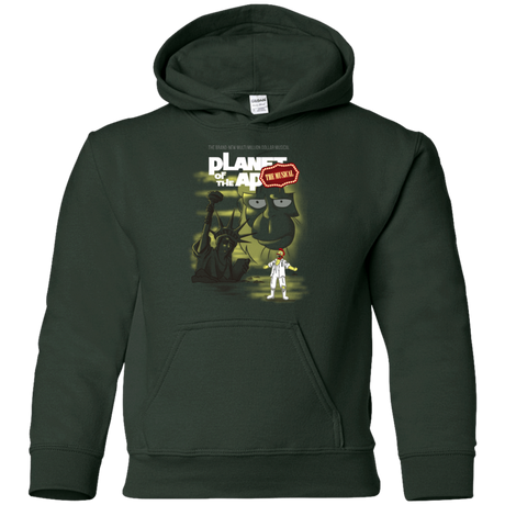 Sweatshirts Forest Green / YS The new multimillion dollar musical Youth Hoodie