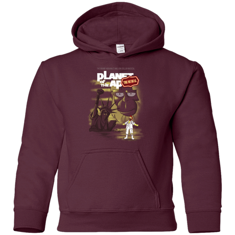 Sweatshirts Maroon / YS The new multimillion dollar musical Youth Hoodie