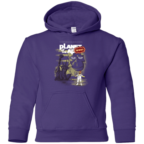 Sweatshirts Purple / YS The new multimillion dollar musical Youth Hoodie