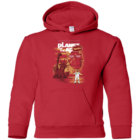 Sweatshirts Red / YS The new multimillion dollar musical Youth Hoodie