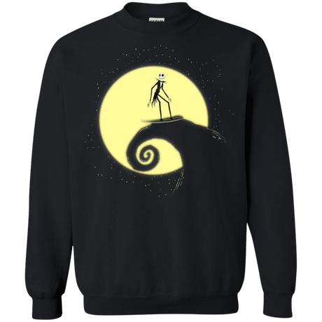 Sweatshirts Black / S The Night Before Surfing Crewneck Sweatshirt