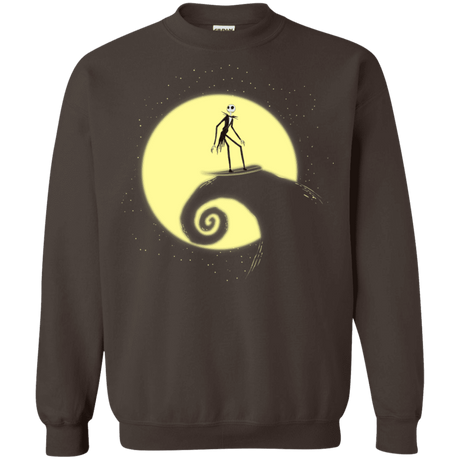 Sweatshirts Dark Chocolate / S The Night Before Surfing Crewneck Sweatshirt