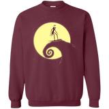 Sweatshirts Maroon / S The Night Before Surfing Crewneck Sweatshirt