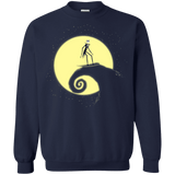 Sweatshirts Navy / S The Night Before Surfing Crewneck Sweatshirt