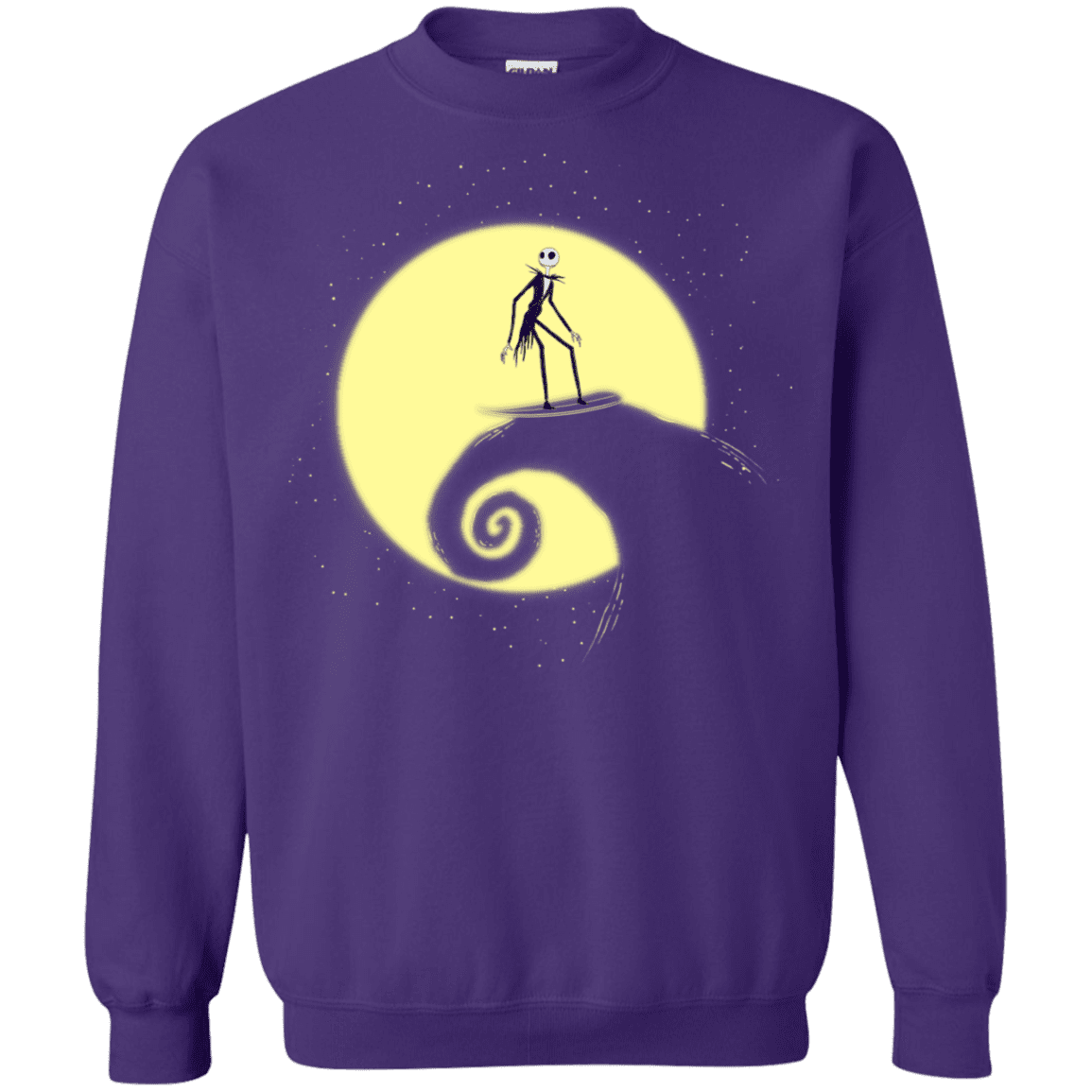 Sweatshirts Purple / S The Night Before Surfing Crewneck Sweatshirt