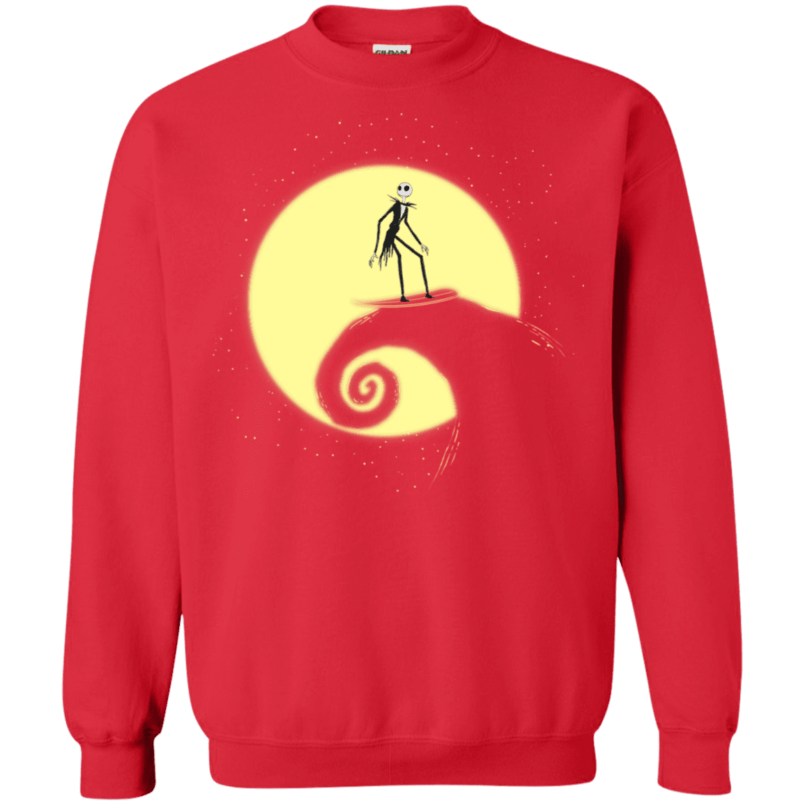 Sweatshirts Red / S The Night Before Surfing Crewneck Sweatshirt