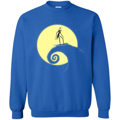 Sweatshirts Royal / S The Night Before Surfing Crewneck Sweatshirt