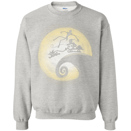 Sweatshirts Ash / Small The Nightmare Before Grinchmas Crewneck Sweatshirt