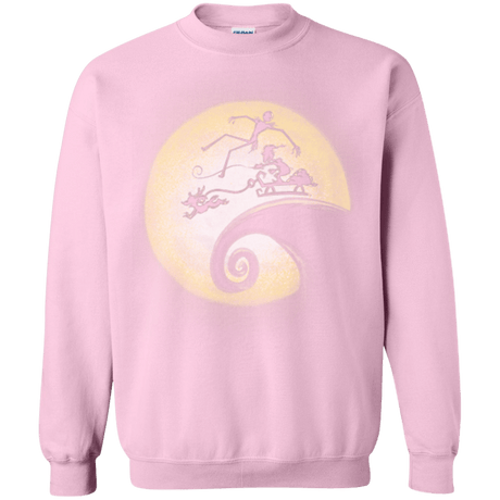 Sweatshirts Light Pink / Small The Nightmare Before Grinchmas Crewneck Sweatshirt