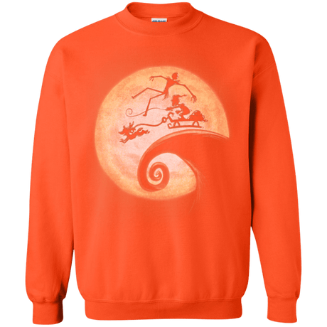 Sweatshirts Orange / Small The Nightmare Before Grinchmas Crewneck Sweatshirt